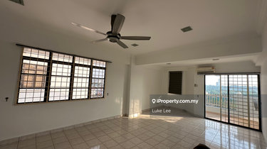 Partly furnish corner condo for rent at usj 17 beside lrt usj 21  1