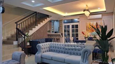 Renovated Berbaloi - Fully Furnished 2 Storey Taman Ume Orked Sec 29 S 1