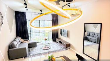 Newly Furnished Interior Design 2 Plus 1 Room Renai Bukit Jelutong 1