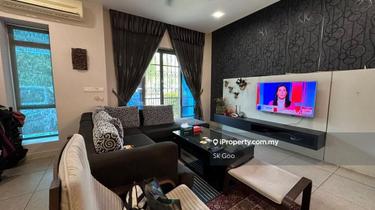Unblocked view fully renovated superlink double storey house  1