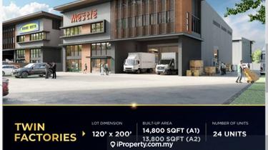 For Sale Semi Detached Factory Elmina Business Park Elmina Denai Alam  1