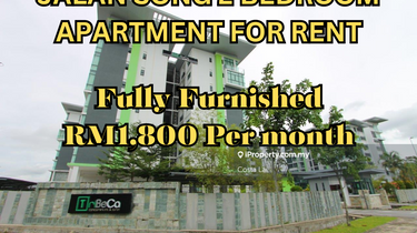 Partially furnished unit in Kuching prime area 1