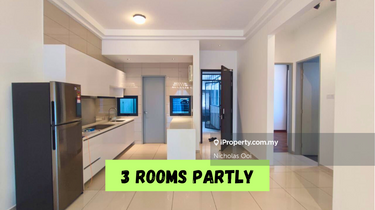 3 rooms partially unit 1