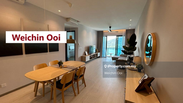 Queens Residences 2 bedrooms Unblocked Sea View Unit For Rent 1