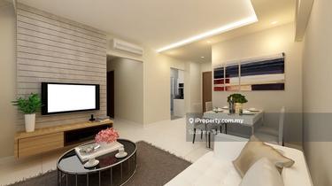 LRT Condo near Pavilion / Freehold ROI 15% / Free Furnished / New Unit 1
