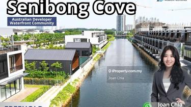 Senibong Cove - New Terrace, Cluster, Bungalow House. Nice Canal View  1