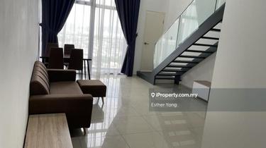 Mid floor fully furnished duplex unit and vacant now 1