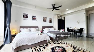 Fully furnish 466sf Studio Freehold i Soho i City Sek 7 Shah Alam 1