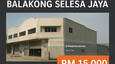 1.5sty Corner 60 x100 Taman Industri Selesa Jaya, Balakong 1