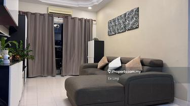 Casa puteri condo for rent,1076sqft,renovated,bandar puteri,renovated 1