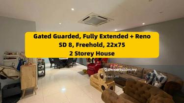 Gated Guarded, Sd 8 2 Storey House, Freehold, Fully Extended 1
