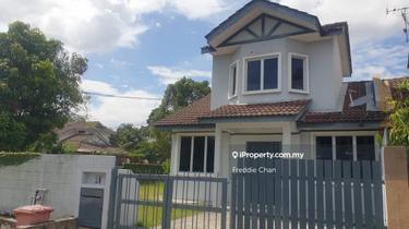 Double storey with big land  930k 1