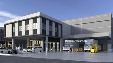 Newly Detached Factory at Desa Cemerlang 1