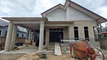 Rumah Banglo Baru Belakang J&T Cherang Lokasi A 1