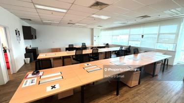 Fully furnished Grade A office space in KL Sentral 1