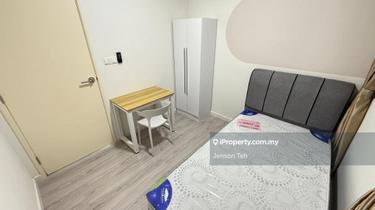 Fully Furnished Small Room, 1st Mar Move In! Free Shuttle Kepong MRT 1