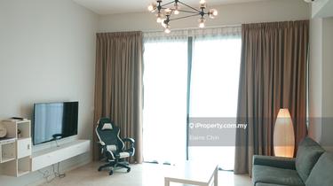 Fully furnished with balcony, nice view, 3mins walk to LRT 1
