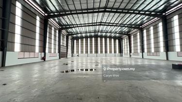 Detached factory with 3-sty office for sale at Mokara Kota Kemuning 1