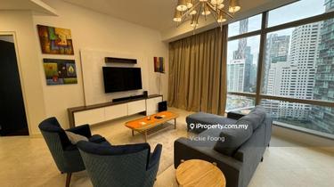 Serviced residence for Sale high floor unit facing towards KLCC 1