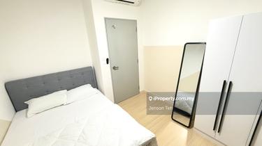 Fully Furnished Medium Room, 1st Mar Move In! Free Shuttle Kepong MRT 1