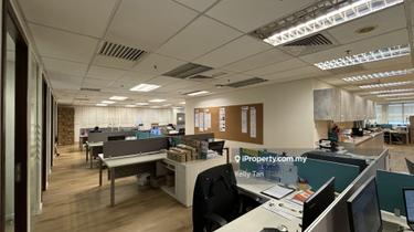Partly Furnished Office For Rent In Menara Hap Seng 1