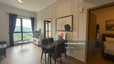 Brand new mossaz 2 bedroom actual unit with fully furnish 1