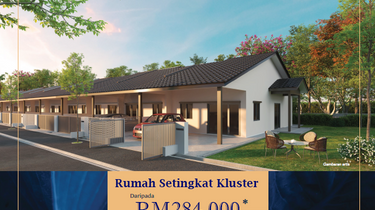 Rumah Mampu Milik @ Sungai Petani, Kluster 1 Tingkat harga dari Rm284k 1