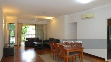 Well-furnished low rise unit facing garden & greenery. Newly painted.  1