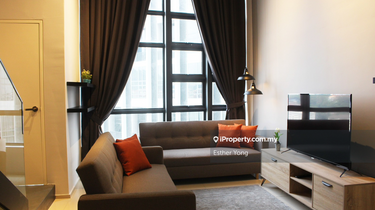 High floor fully furnished is available for rent now ! 1