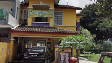 2 sty corner terrace house for sale MRT Kindergarden,big land  kepong 1
