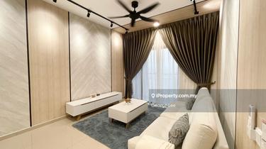 3bedrooms fully furnished with ID design, high floor 1