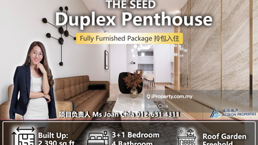 The Seed Sutera Utama, New Promotion Fully Furnished Penthouse 1