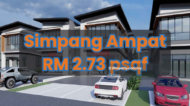 Newly Completed 2-Storey Semi-Detached Commercial Shoplot for Rent 1