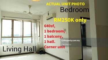 Corner 1 bedroom unit. Why buy Ritze Perdana 1? 1