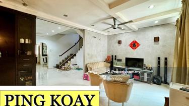 Well maintained terrace house, Rare double storey terrace unit 1