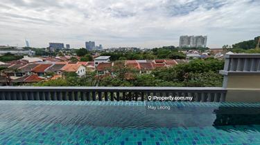 Gated guarded 2 stories bungalow, renovated, pool with unblocked view 1
