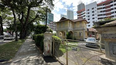 Bungalow Land w/ 2-Storey Antique Building @ Kelawai Road, Gurney 1