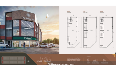 3 Storey Cornerlot Shop Office Temu 2 @City of Elmina For Sale 1