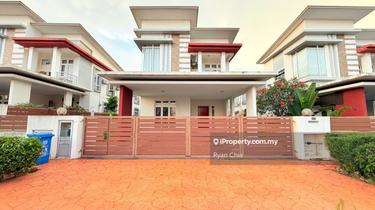 Facing Open 14ft High Ceiling 2 Sty Bungalow Casa Idaman Setia Alam 1