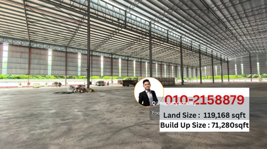 Detached Warehouse Banting Facing Main Road 1