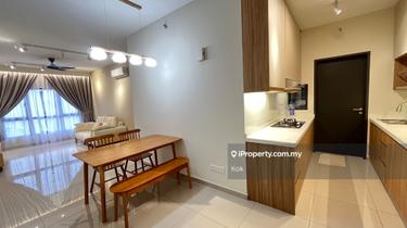 Tastefully done full height double side kitchen cabinet brand new unit 1