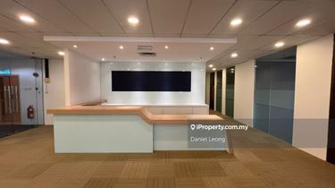 MSC Status office for rent. Partly Furnished 1
