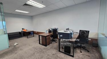 Fully furnished 1049sf ready move in walk to Mid Valley LRT MSC Zone 1