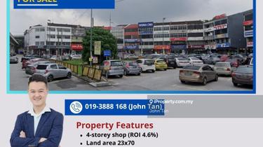 Roi return 4.6% and facing main road 1