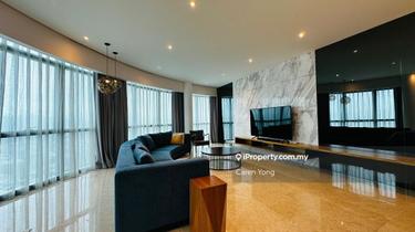Fully furnished unit wt private lift for rent @ dc residence  1