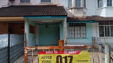 Jual Rumah Teres Jalan Bunga Kertas 4 bilik 3 bilik Rawang  1