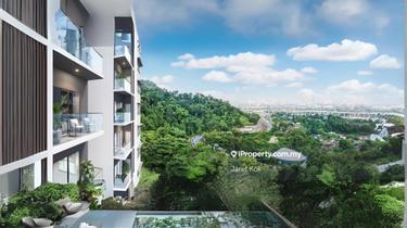 Hillside Residence with KL 4 Tallest Sky Scrappers View 1