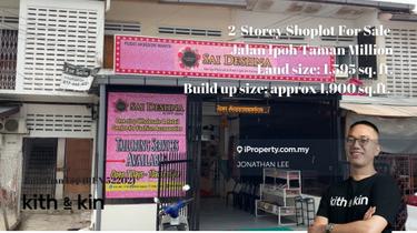 2-Storey shoplot at Jalan Ipoh For Sale 1