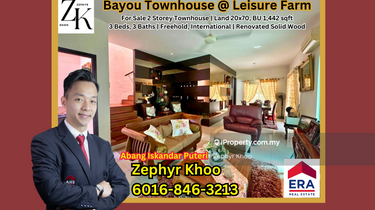 Bayou Townhouse @ Leisure Farm For Sale 1