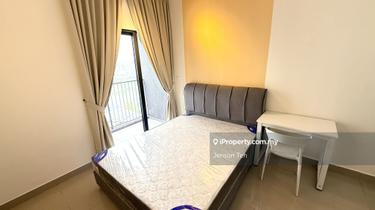 Fully Furnished Balcony Room, 1st Jun Move In! Free Shuttle Kepong MRT 1